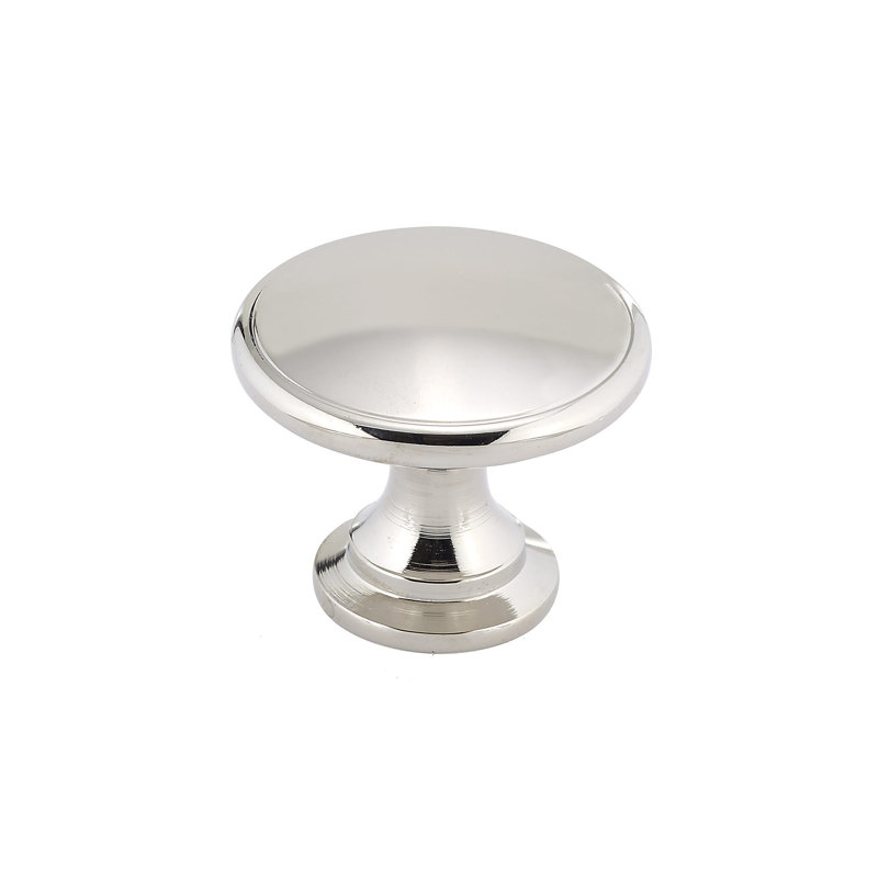 Oversized Expression 1 3/4" Diameter Round Knob, Polished Nickel