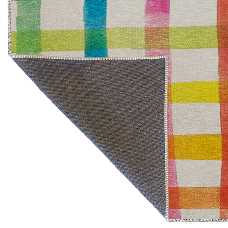 Tapis multicolore multicolore, Rectangle 3 pi 11 po x 5 pi 11 po