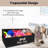Large Dog Toy Basket Collapsible Dog Toy Box Fabric Trapezoid Dog Toy Bin Storage For Organizing Pet Toys/Blankets/Leashes/Rope Toys/Clothing-Can Be Personalized-1197999302