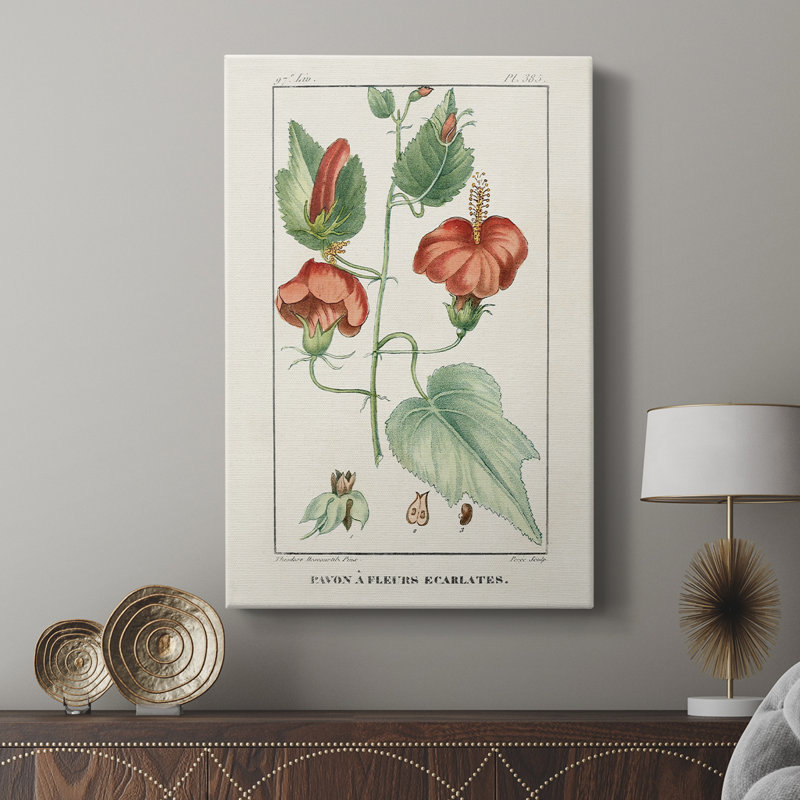 Turpin Tropical Botanicals IV - Gallery Cavas, H 60 po x l 40 po
