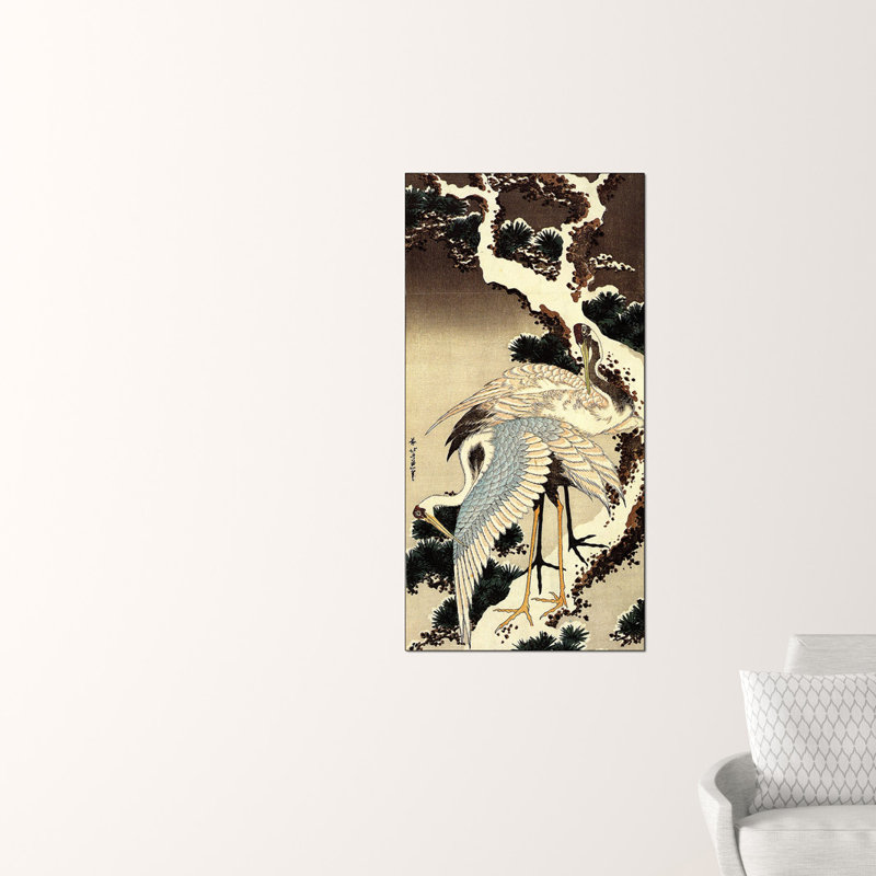 Hokusai - Wrapped Canvas Painting, 100cm H x 50cm W x 1.8cm D