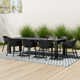 Farrah 102'' Rectangular 8 - Person Outdoor Dining Set