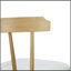 Ensemble de 4 tabourets de comptoir rembourrés en bois Olivia-1014022684