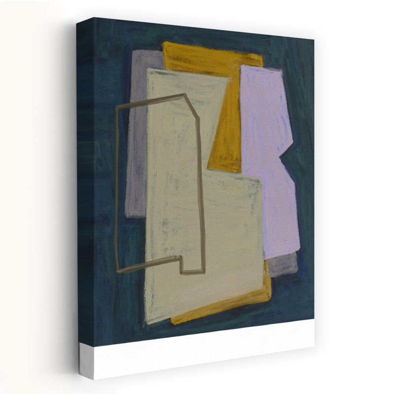 Art contemporain contemporain abstrait, H 24 po x l 16 po
