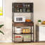 Support pour four à micro-ondes avec tiroirs et armoire de rangement 31,49 po Perdido