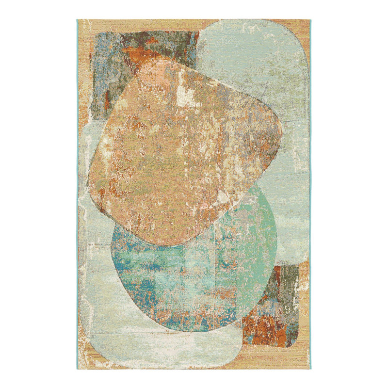 Keazia Indoor/Outdoor Area Rug, Rectangle 4'1" x 6'1"