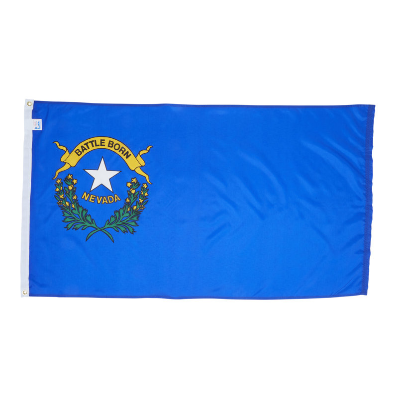 Drapeau de maison State, Nevada, H 36 po x l 60 po, Nylon