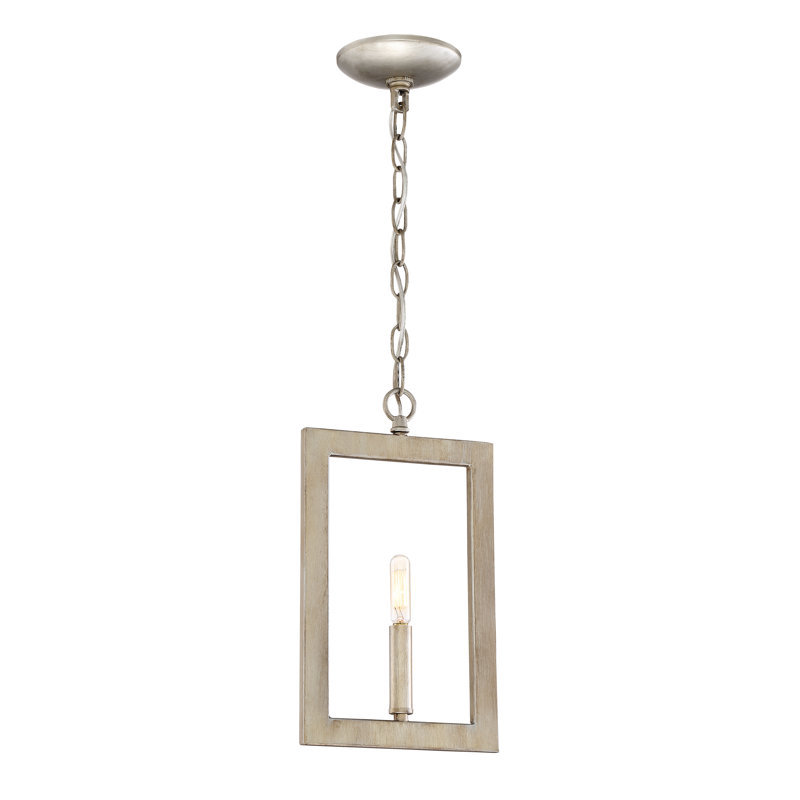 Luminaire suspendu simple à 1 lumière Biay, Crépuscule doré