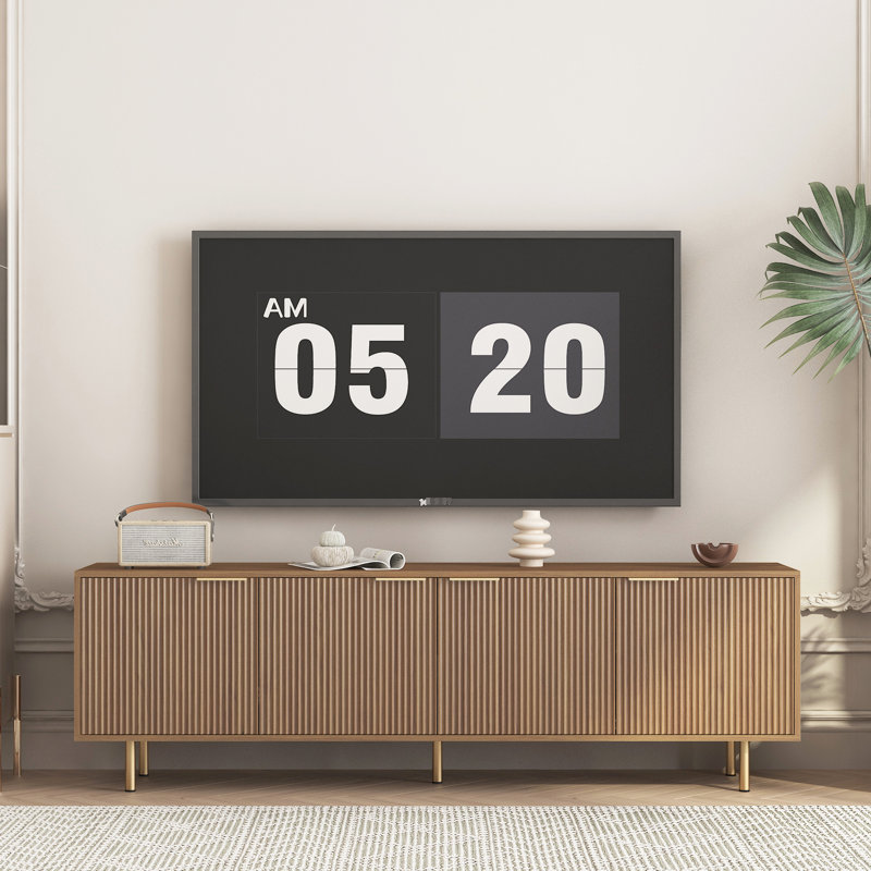 Meuble télé 68 po Modern, Brun