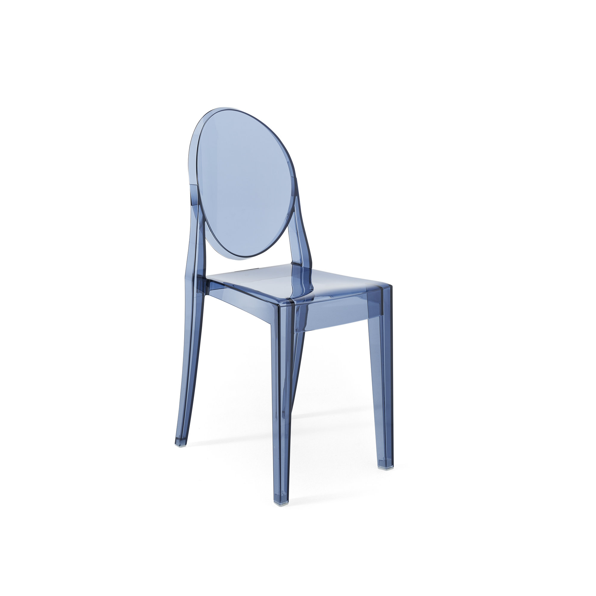 Victoria Ghost Chair, Powder Blue