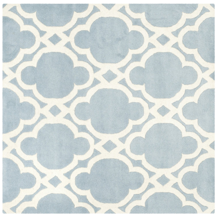 Carolene Hand Tufted Wool Geometric Rug