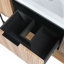 Meuble-lavabo autoportant de 48 pouces avec lavabo en résine