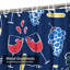 Rideau de douche avec 12 crochets Red Wine Party-220344172
