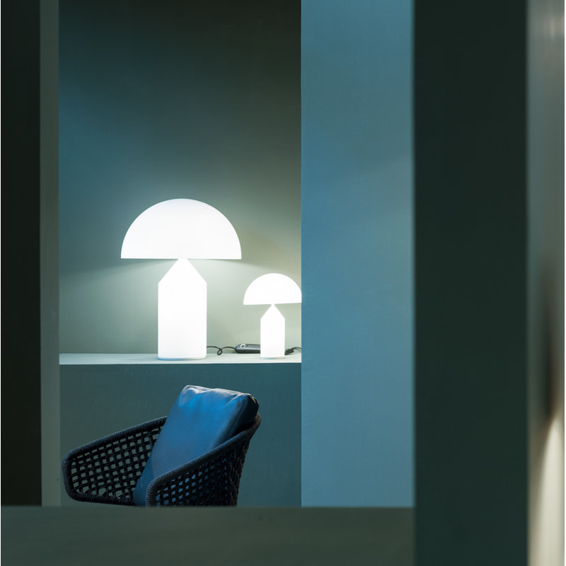 Atollo Table Lamp, 19.7" H x 15" W x 15" D