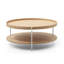 Table basse à 3 pieds avec tablette de rangement-781104027-781104025-779381696