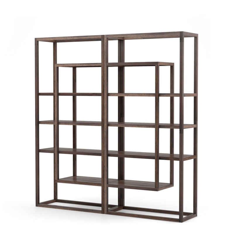 Waylon Solid Wood Bookcase