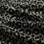 Armless Sofa Leopard Chenille W/1 Pillow -Green Black