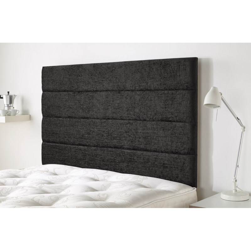 Upholstered Headboard, Super King (6'), Black