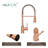 Pull Down Single Handle Kitchen Faucet-81268967