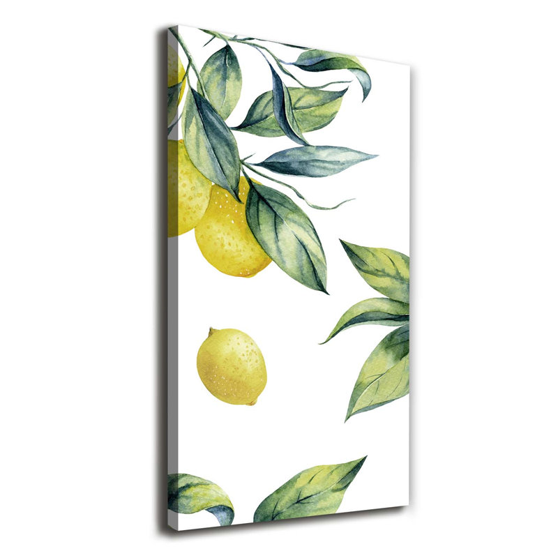 Lemons - Wrapped Canvas Print
