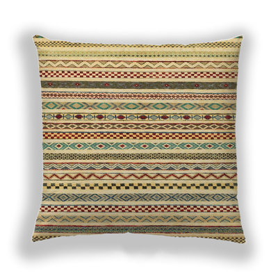 Abstract Reversible Throw Pillow