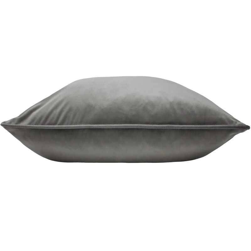 Opulence Square Cushion, Steel