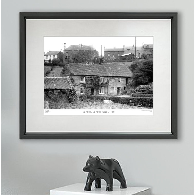 Loftus, Loftus Mill C1955 - Single Picture Frame Print, 40cm H x 50cm W x 2.3cm D