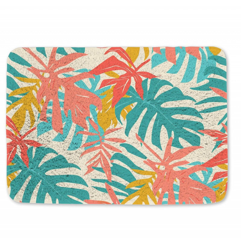 Chyleen Microfiber / Microsuede Non-Slip Bath Mat, 17" W x 24" L