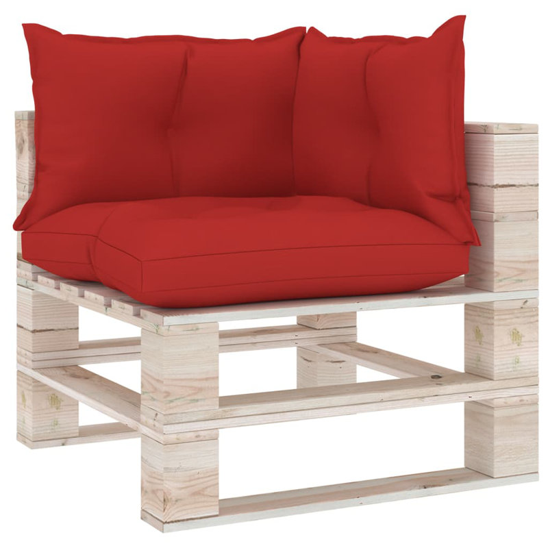Coussin de siège / dossier d'extérieur, Rouge