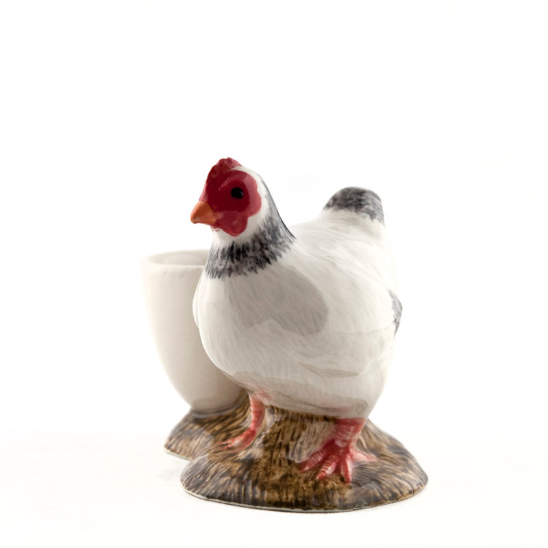 Egg Cup - With - Chicken - Light Sussex