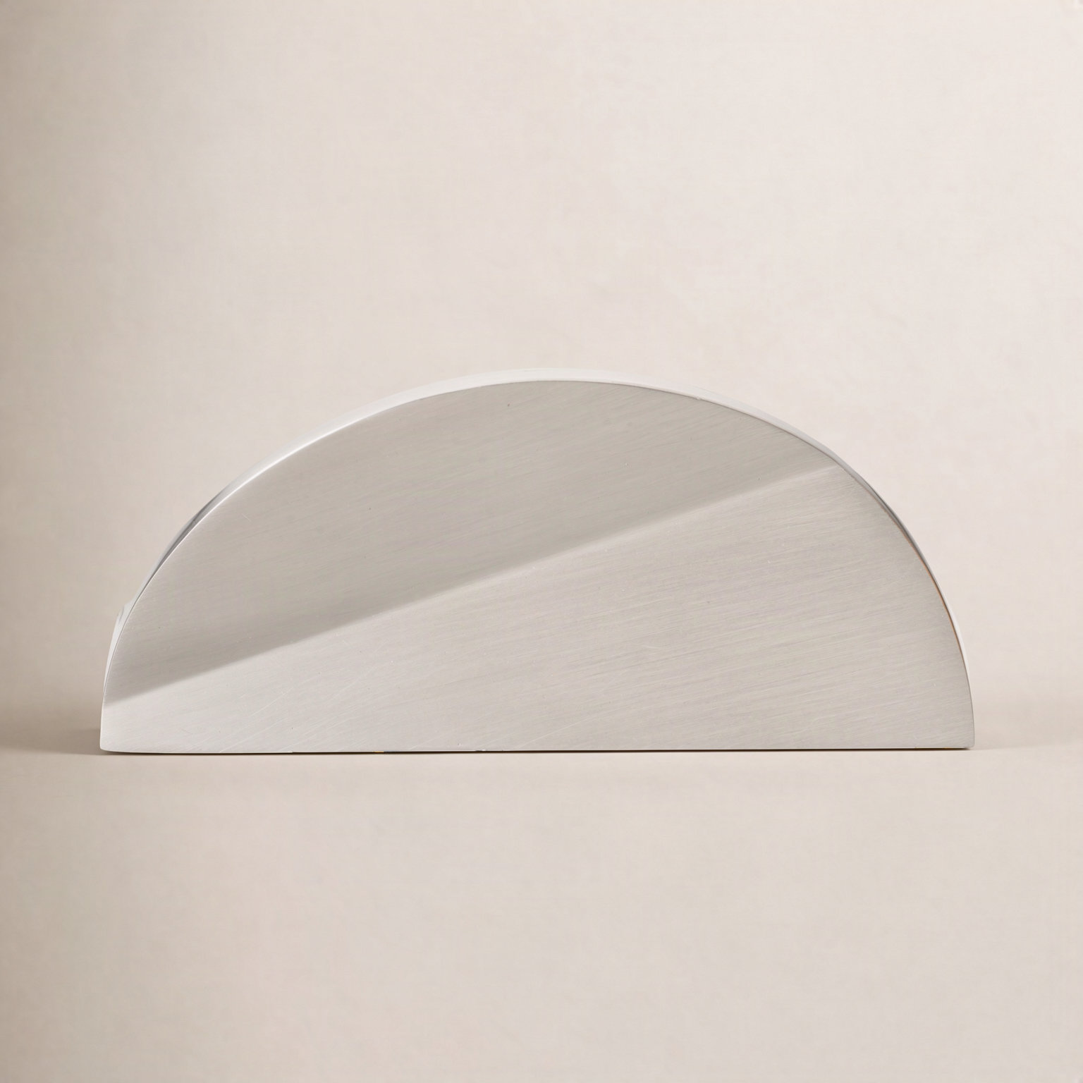Giana Semi-Circle Cabinet Knob, Satin Nickel