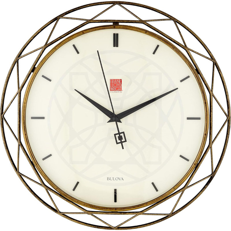 DA11217519B04DF585CC95E1A1A9114D Luxfer Prism Wall Clock