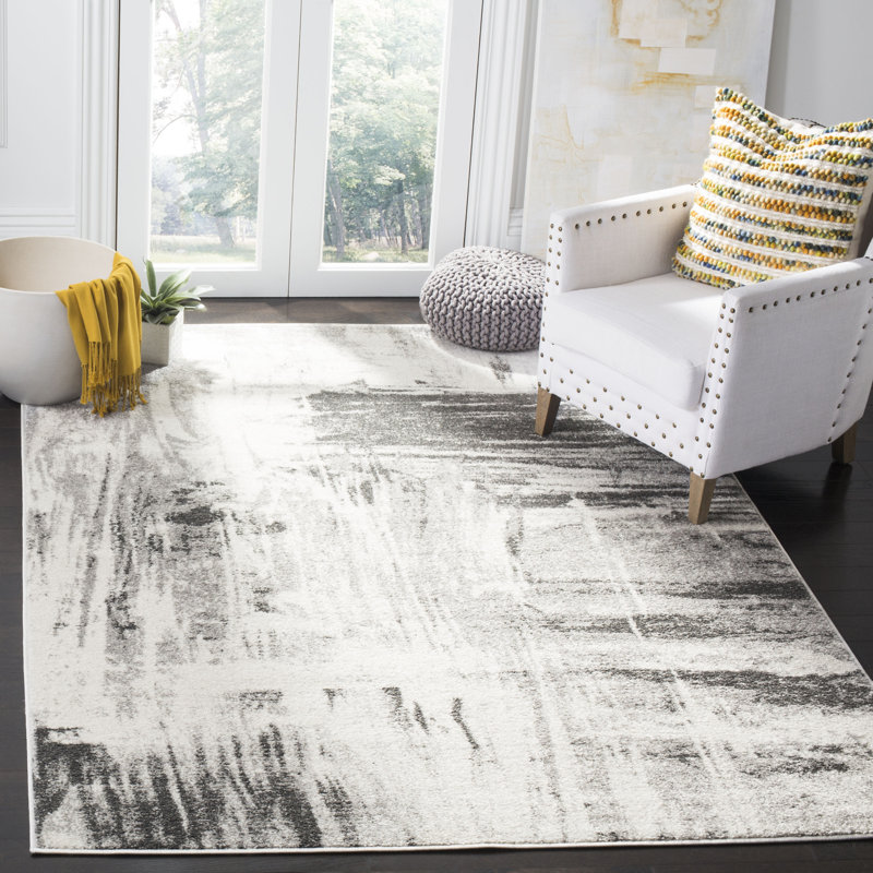 Shelby Abstract Hand Woven Area Rug, Rectangle 183 x 274 cm