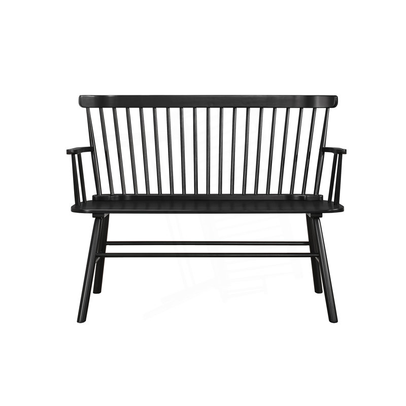 Banc de chambre à coucher 1pc, Noir