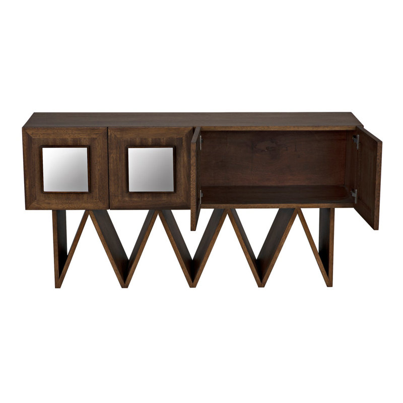 Jean-Michel 60'' W Solid Wood Sideboard