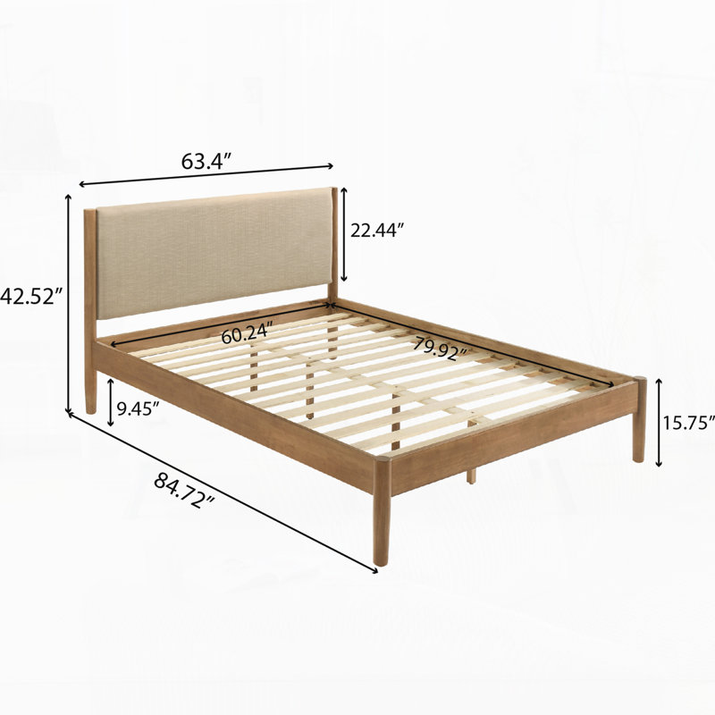 Lit plateforme moderne