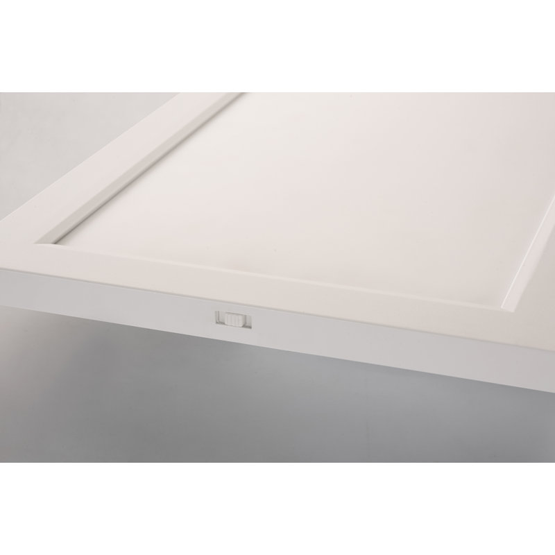 Acrylic LED Flush Mount, 1" H x 48" W x 12" D, White