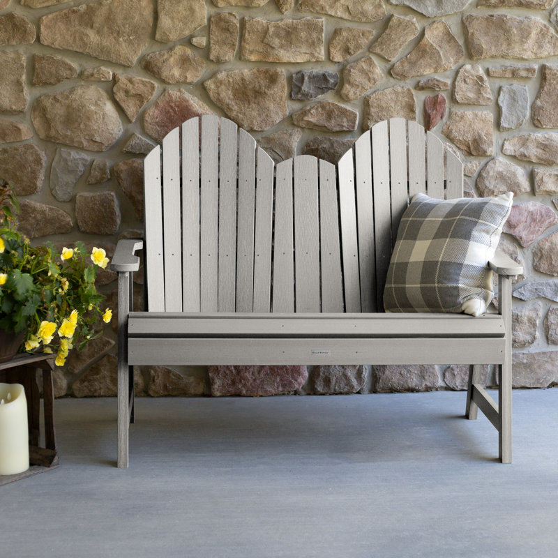 Banc d'extérieur 4 pieds Chalee, Gris havre