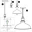 Roseann 1 - Light Copper Pendant-1586082517
