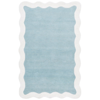 Metro 435 Hand Tufted Wool Pile Solid Color Rug