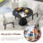 Jerrianne Retro Round 47'' Round Dining Table-1853922016