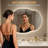 Dibbrun Frameless Lighted Bathroom Mirror-902978309-929109397