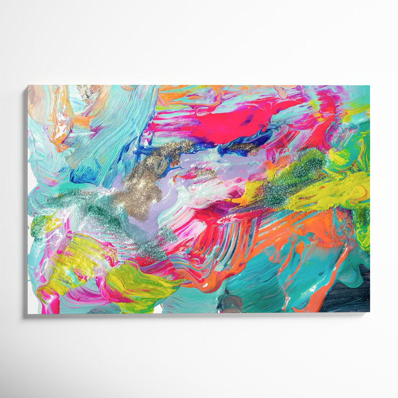 «Show Me Love», reproduction d'art sur toile, H 30 po x l 45 po x 1,5 po, Toile tendue, No Frame