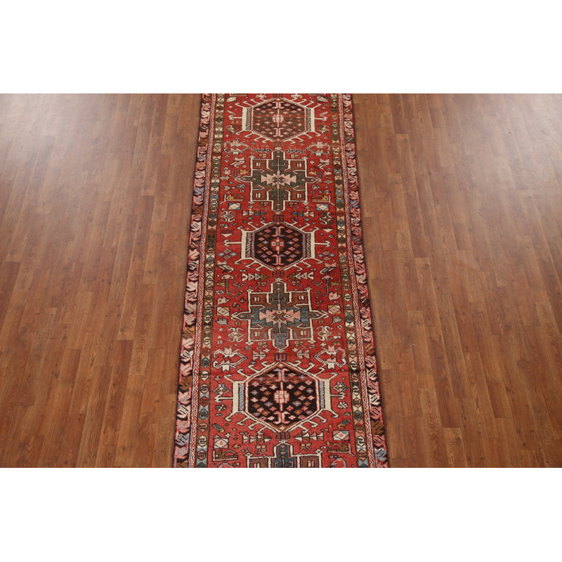 Tapis de couloir géométrique traditionnel 3 x 12