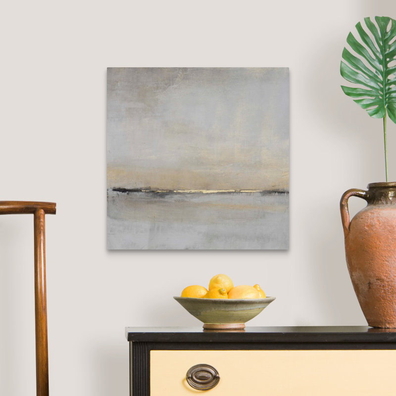 «Horizontal Flow II» par Tim O'Toole - Peinture sur toile, Toile tendue, H 20 po x l 20 po, Sans cadre