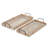 Solid Wood Tray - Set of 2