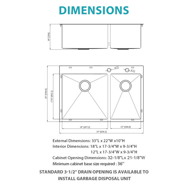 Dimensions du produit