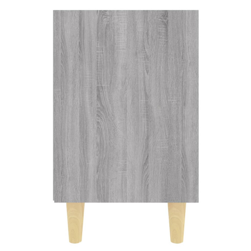 Southwell 40 cm W Bedside Table, Grey Sonoma