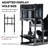 Anman  F1 Racing Simulator Cockpit with Seat & TV Stand Fit G920 Ergonomic PC & Racing Game Chair
