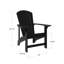 Chaise Adirondack classique Crystal Harbor Living-126457860
